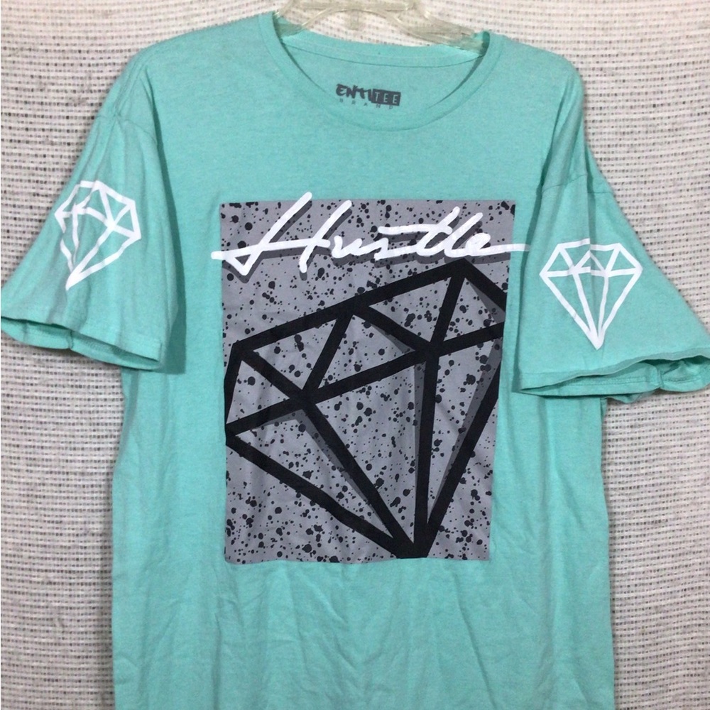 Entitle T Shirt Hustle XL Men Short Sleeve